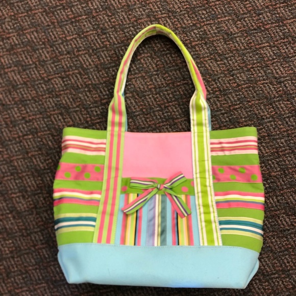 Quacker Factory large pastel colors pocketbook - Picture 2 of 8